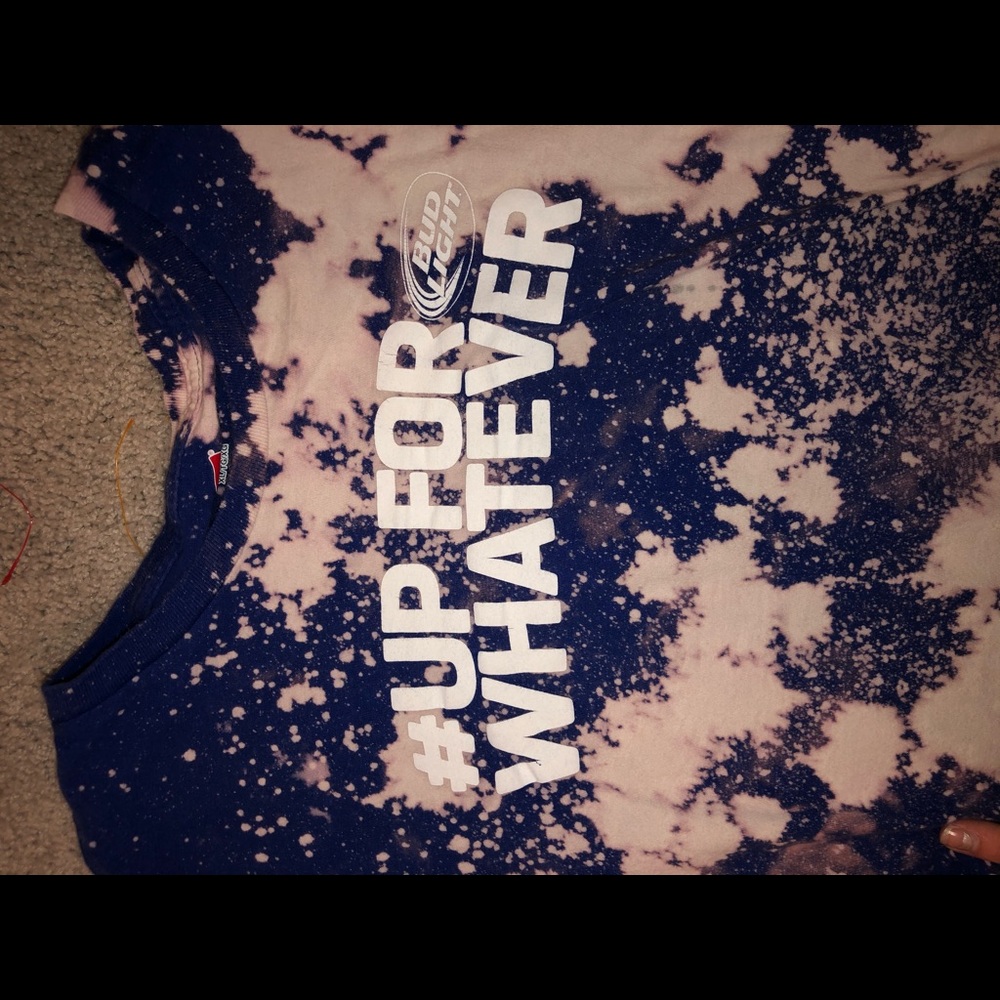 Bud Light One of A Kind Bleached Tee - Picture 3 of 5